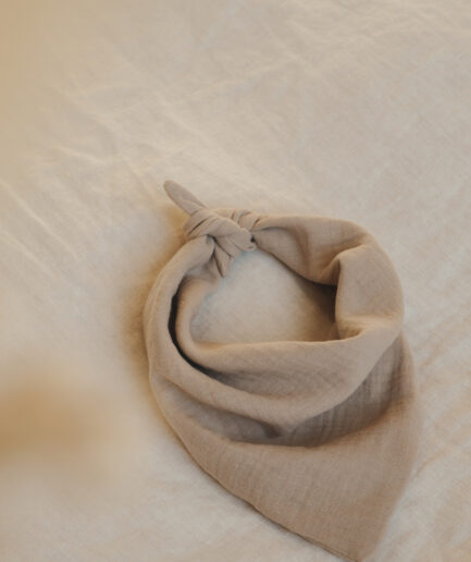 Foulard lin naturel