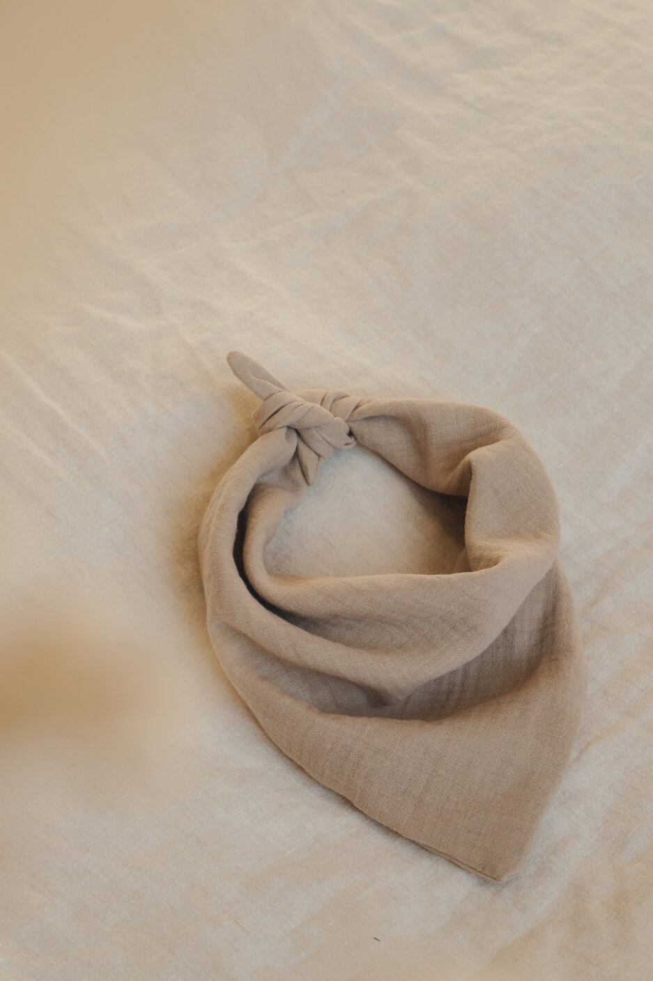 Foulard lin naturel