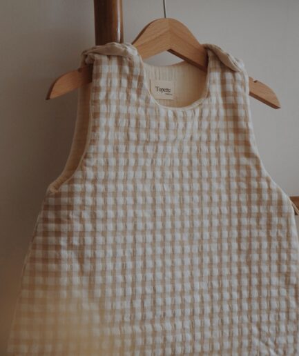 Gigoteuse Vichy Beige
