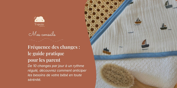 Combien de fois change-t-on un bébé par jour ? (Guide simple pour les jeunes parents)