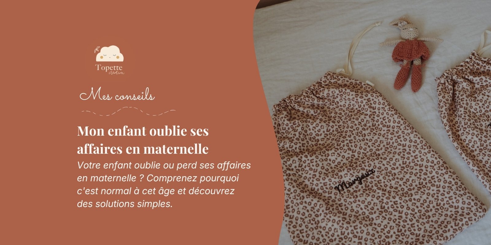 Mon enfant oublie ses affaires en maternelle : comment l'aider ?