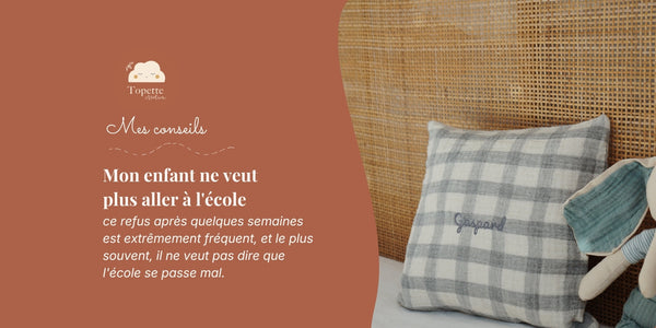 Mon enfant ne veut plus aller à l'école après quelques semaines : que faire ?