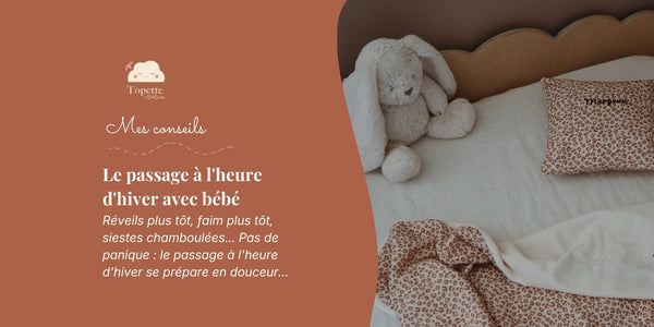Le passage à l'heure d'hiver avec bébé : gérer le décalage de sommeil