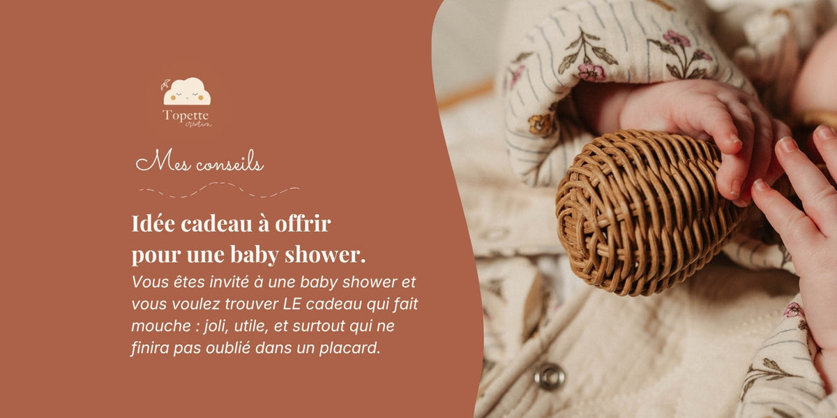 Quel cadeau offrir pour une baby shower ?