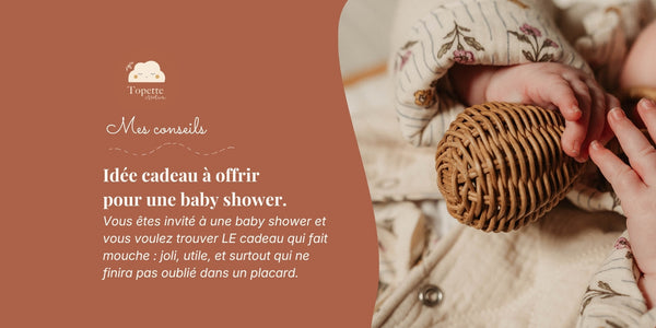 Quel cadeau offrir pour une baby shower ?