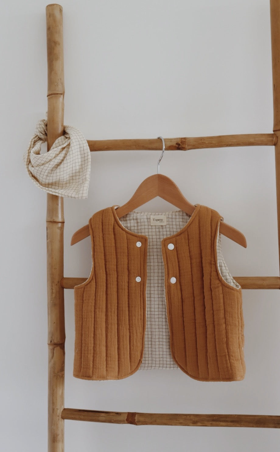 Veste matelassée sans manches Ecolier/Camel