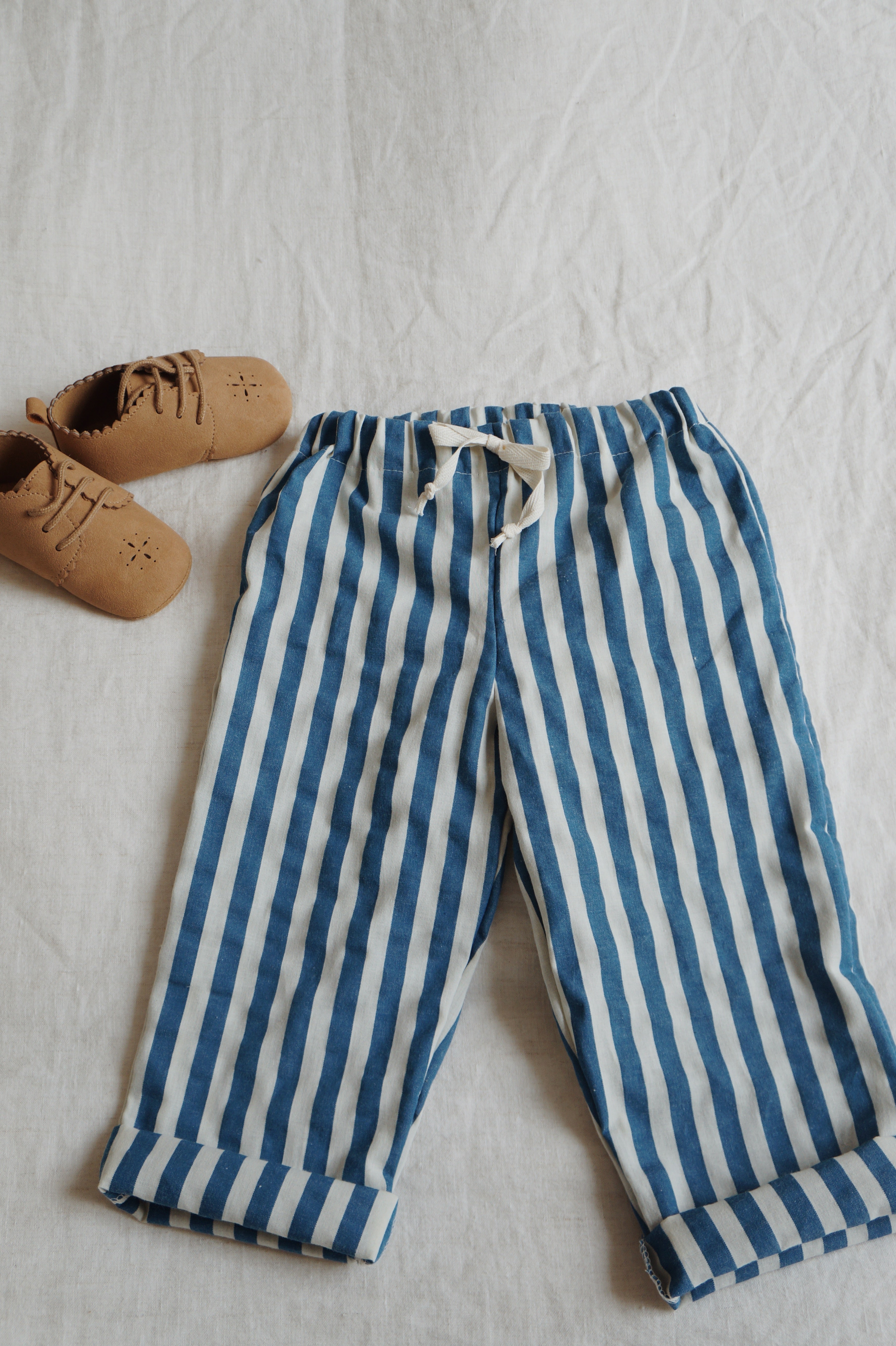 Pantalon fluide Marin