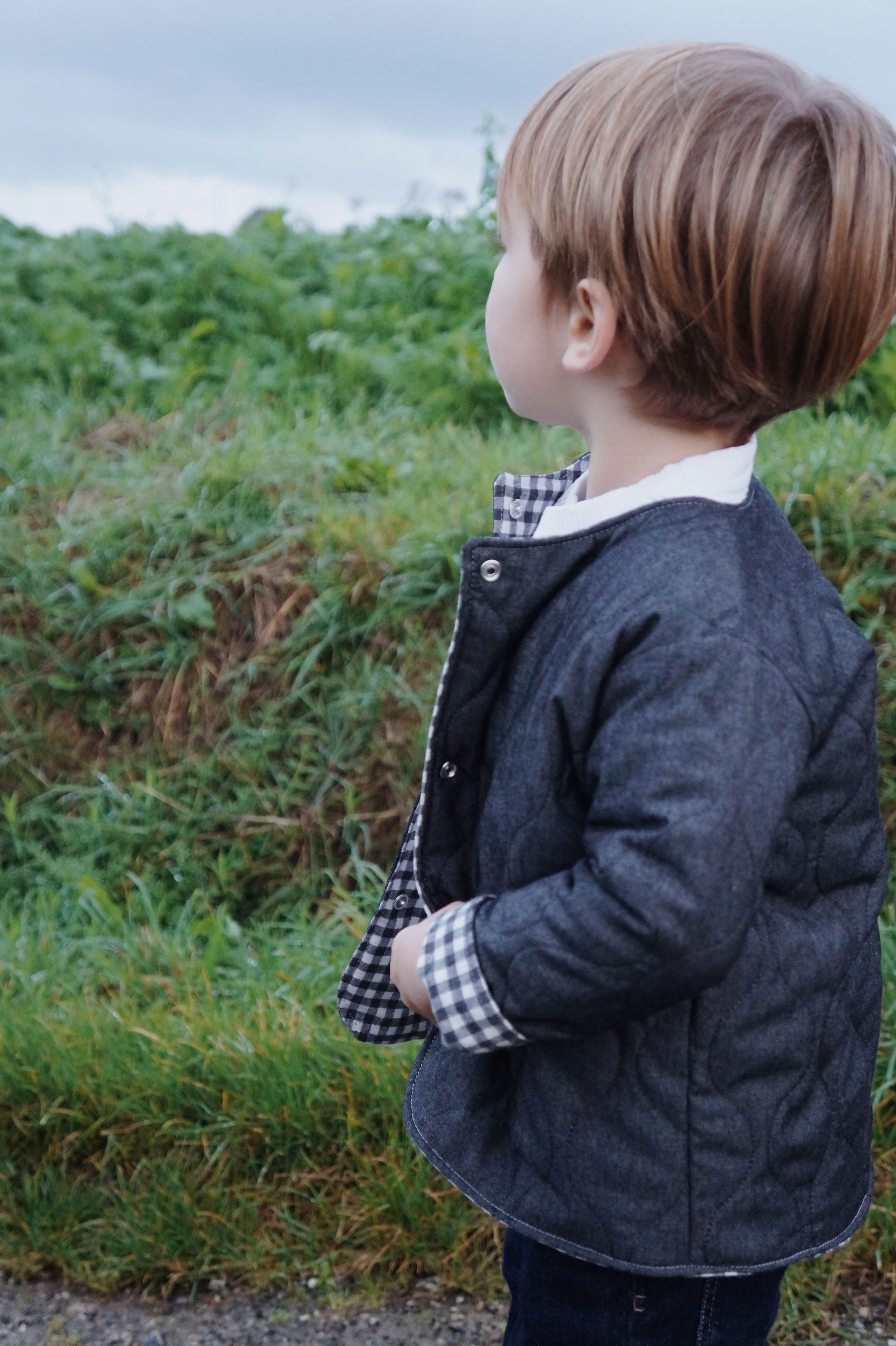 Vestes matelassées avec manches enfant