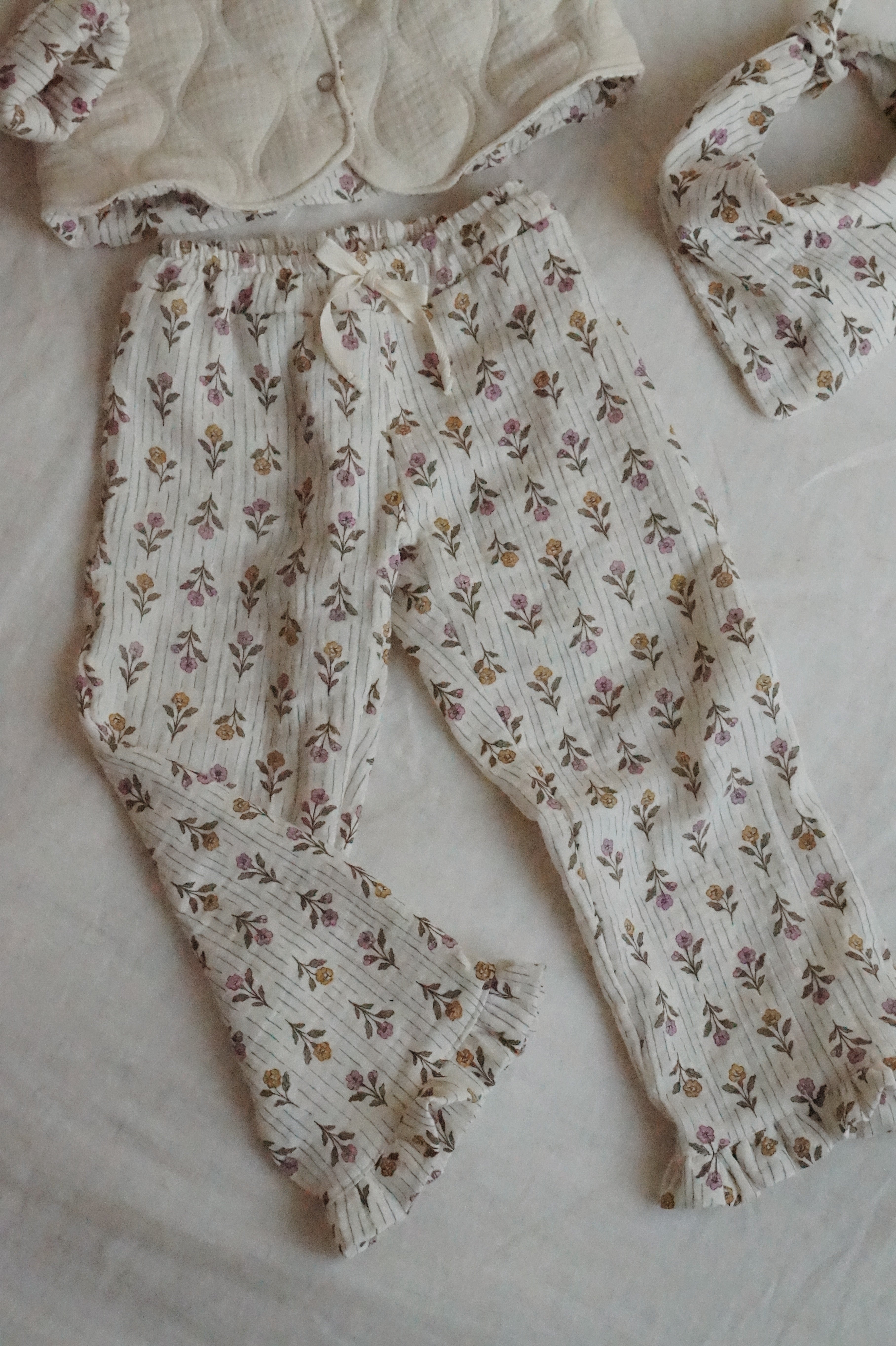 Pantalon à volant Floréa