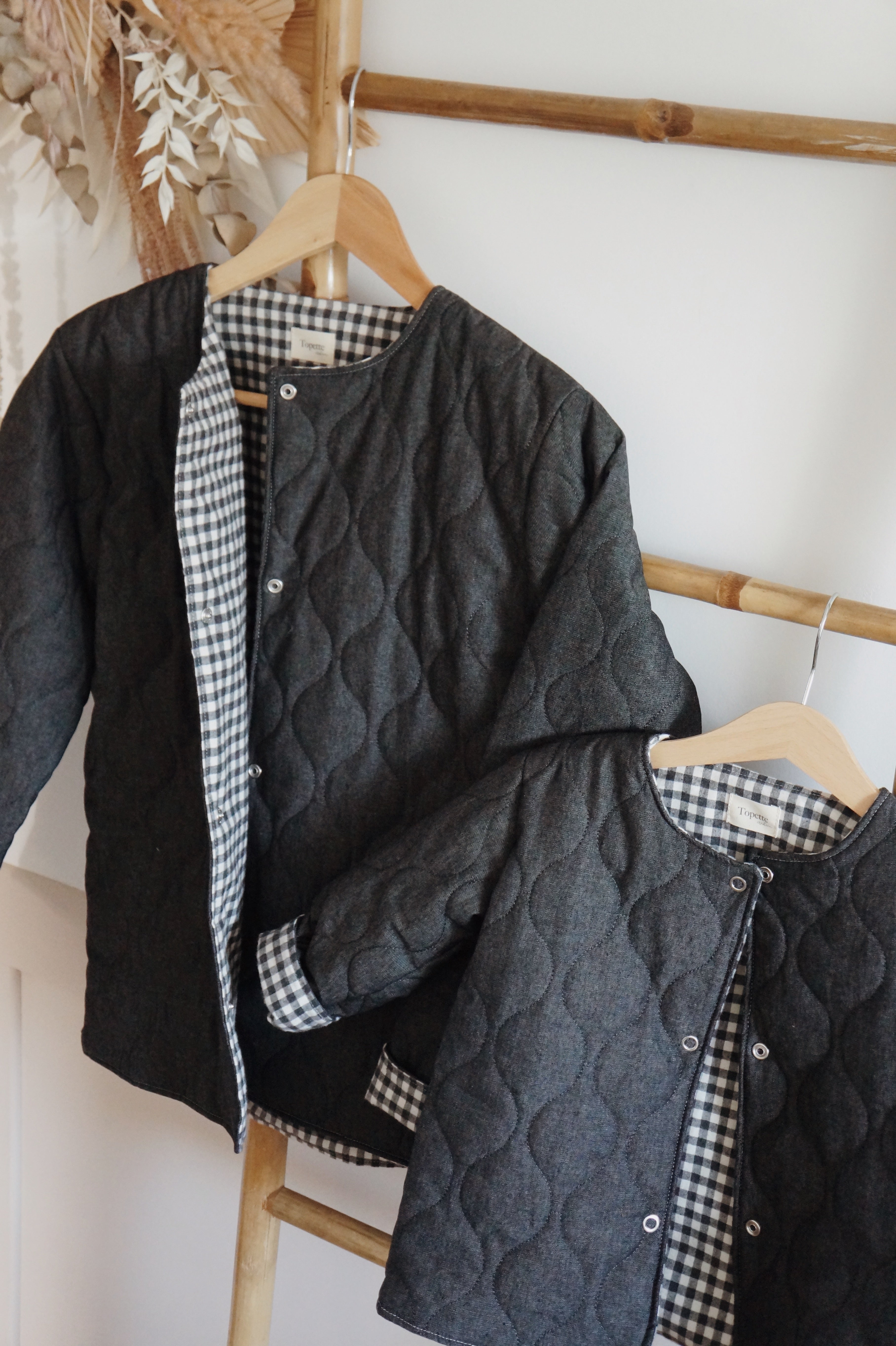 Vestes matelassées avec manches Matchy-Matchy