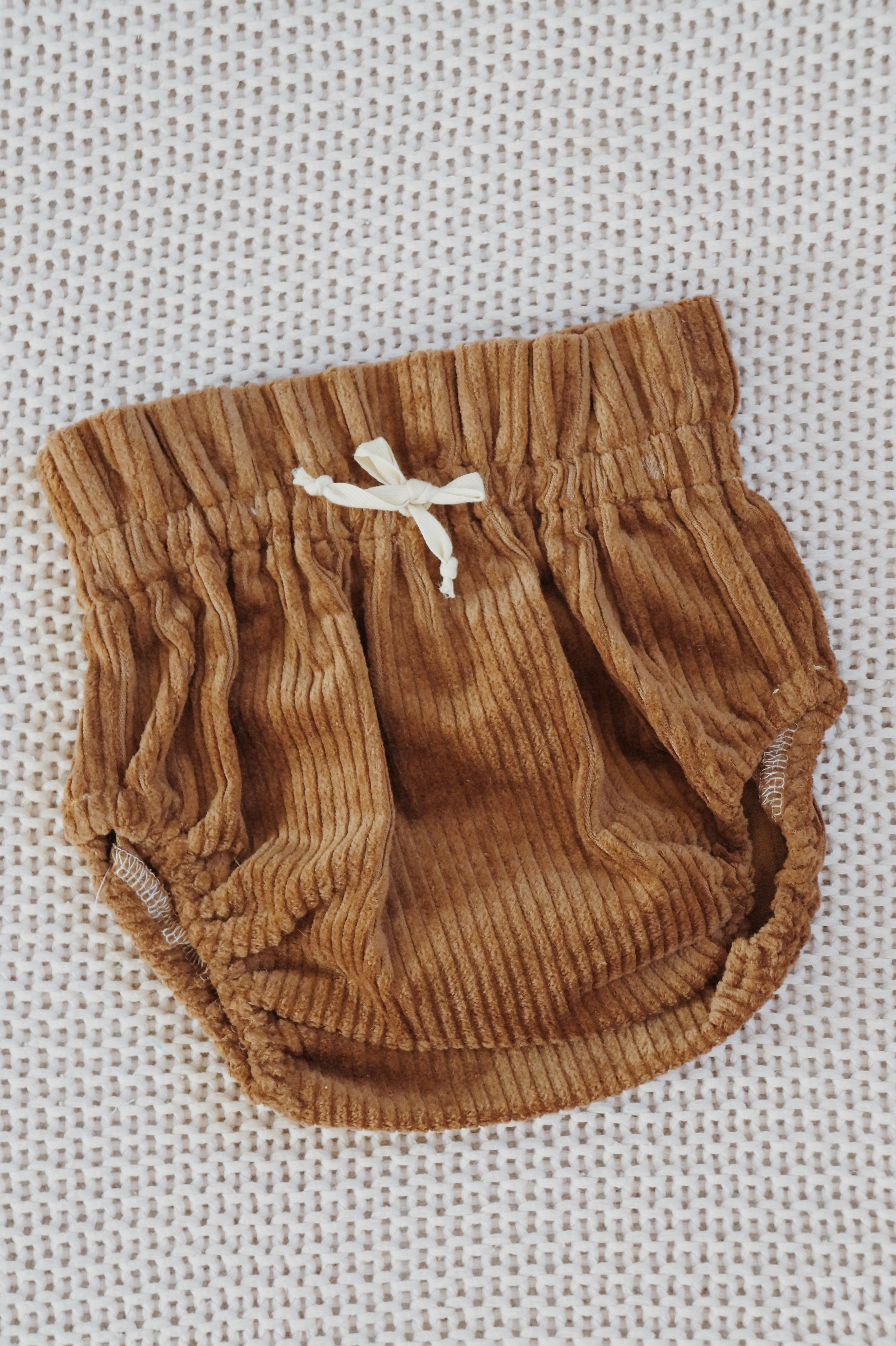 Bloomer taille haute Velours noisette Taille 12 mois