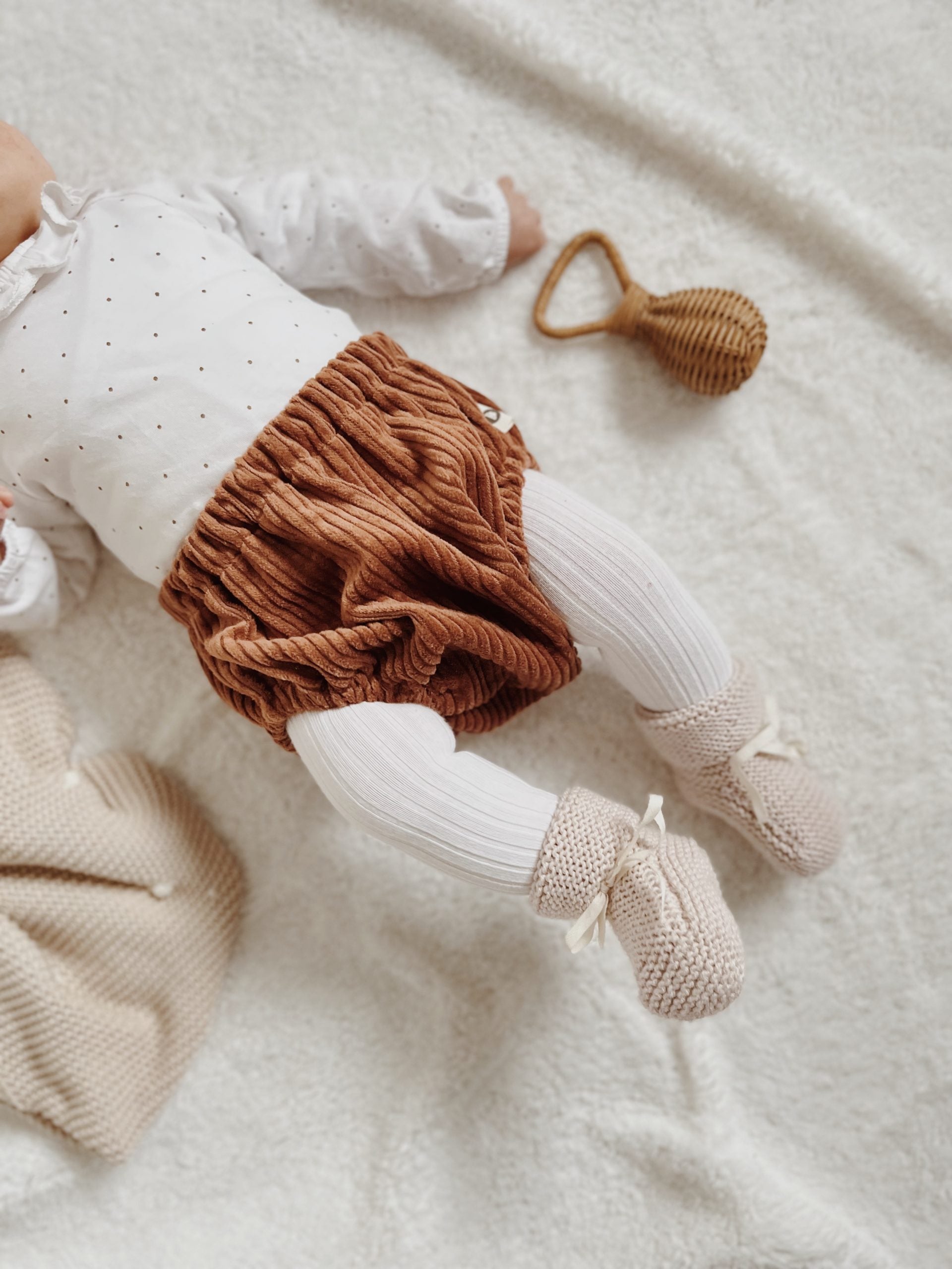 Bloomer taille classique Velours noisette Taille 3 mois