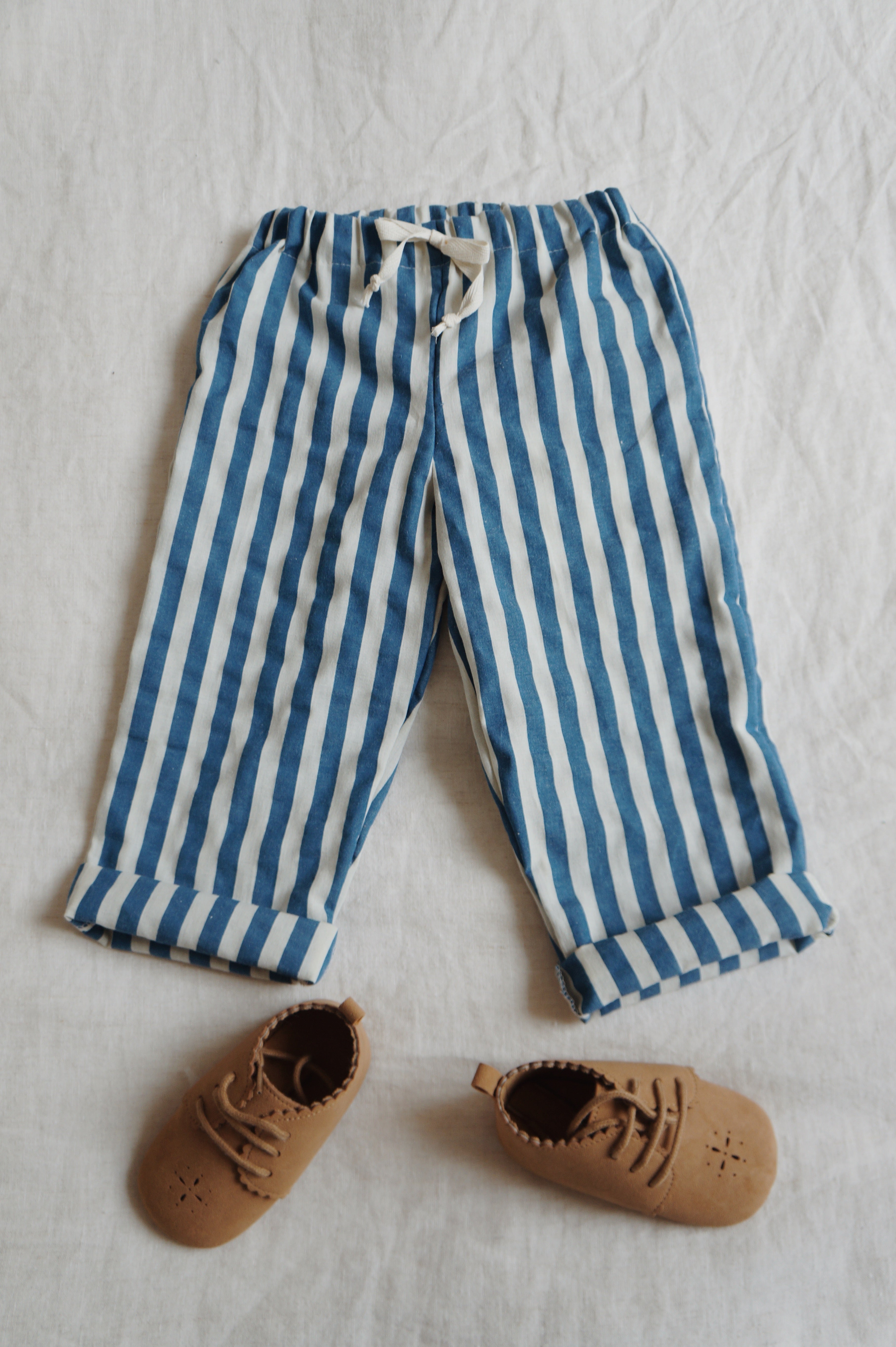 Pantalon fluide Marin