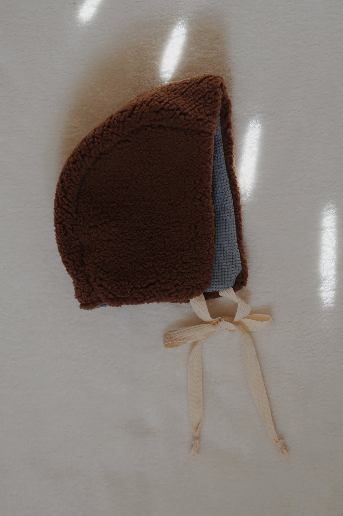Béguin bébé, bonnet réversible