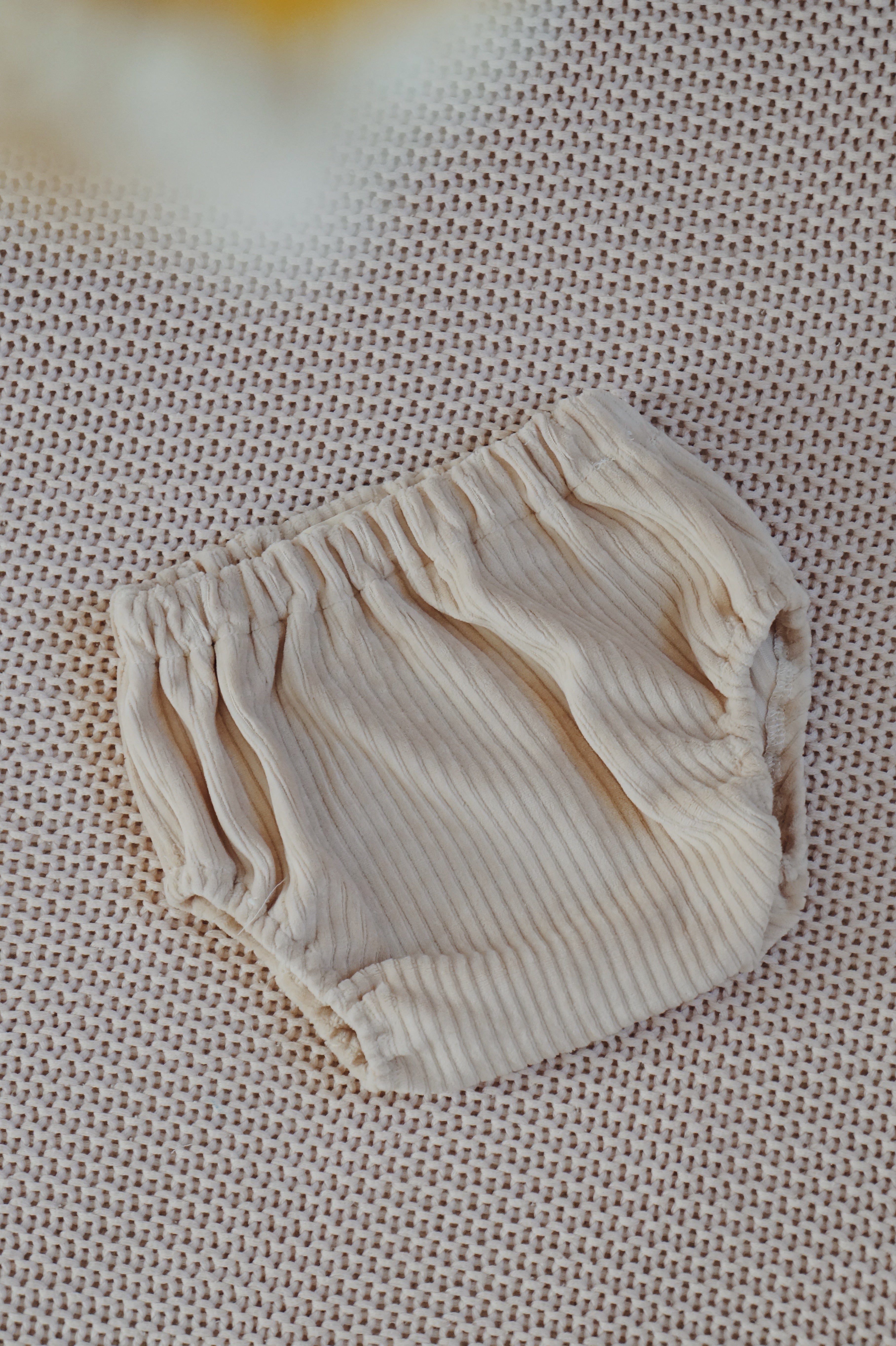 Bloomer taille classique Velours crème Taille 18 mois