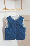 Jean/Vichy bleu ciel