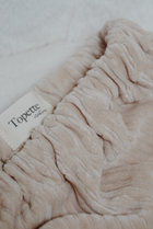 Bloomer taille haute Velours crème