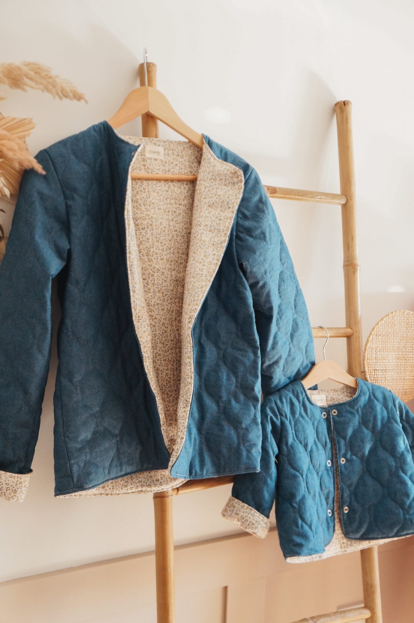 Vestes matelassées avec manches Matchy-Matchy