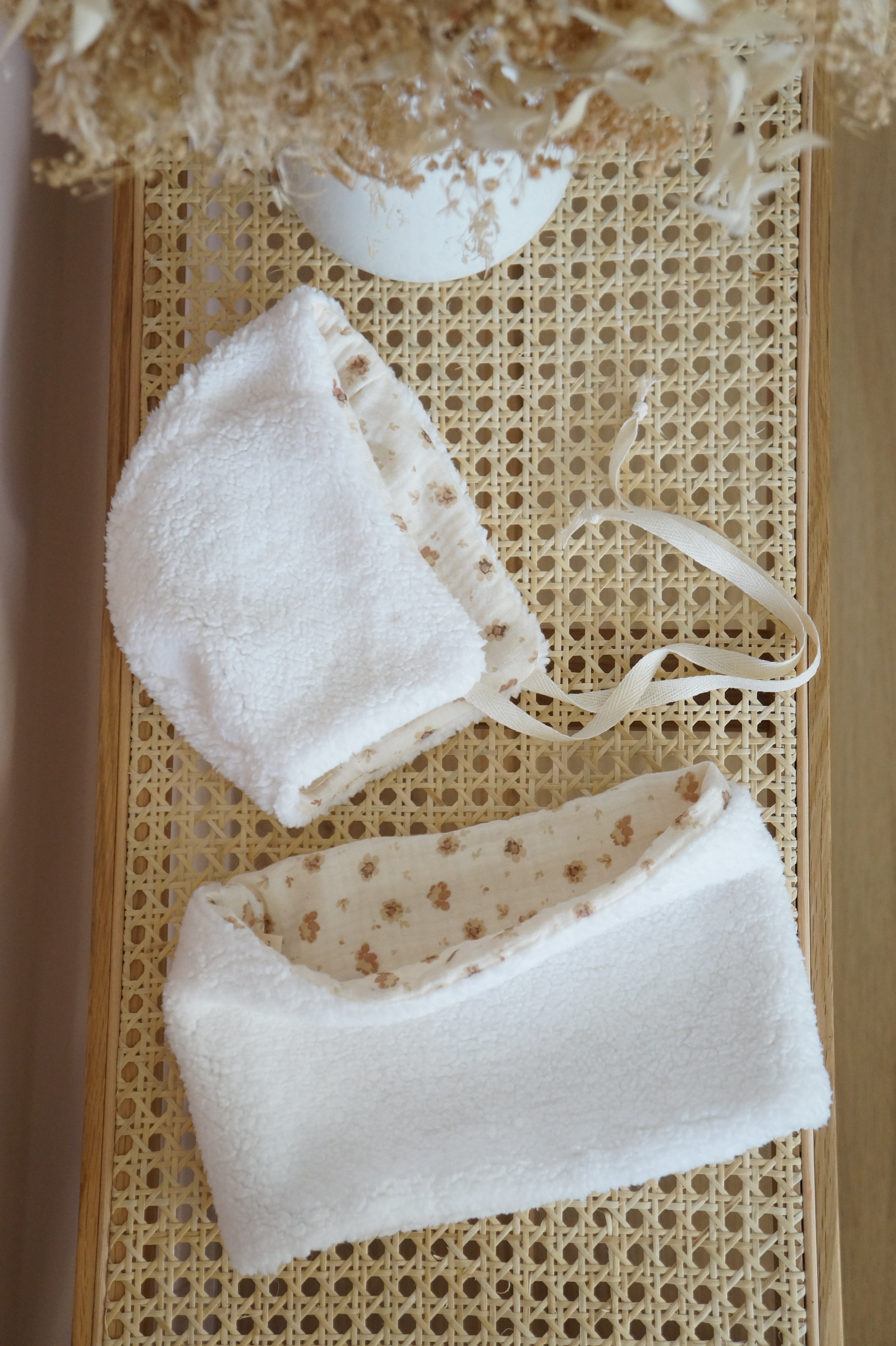 Duo béguin et tour de cou