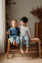Pantalon fluide Marin