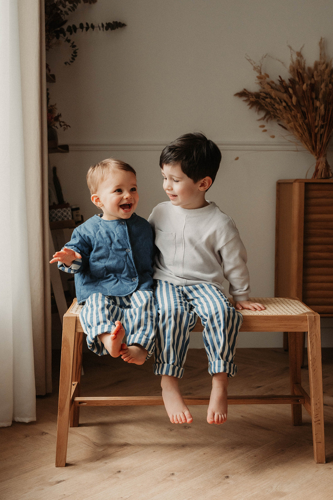 Pantalon fluide Marin