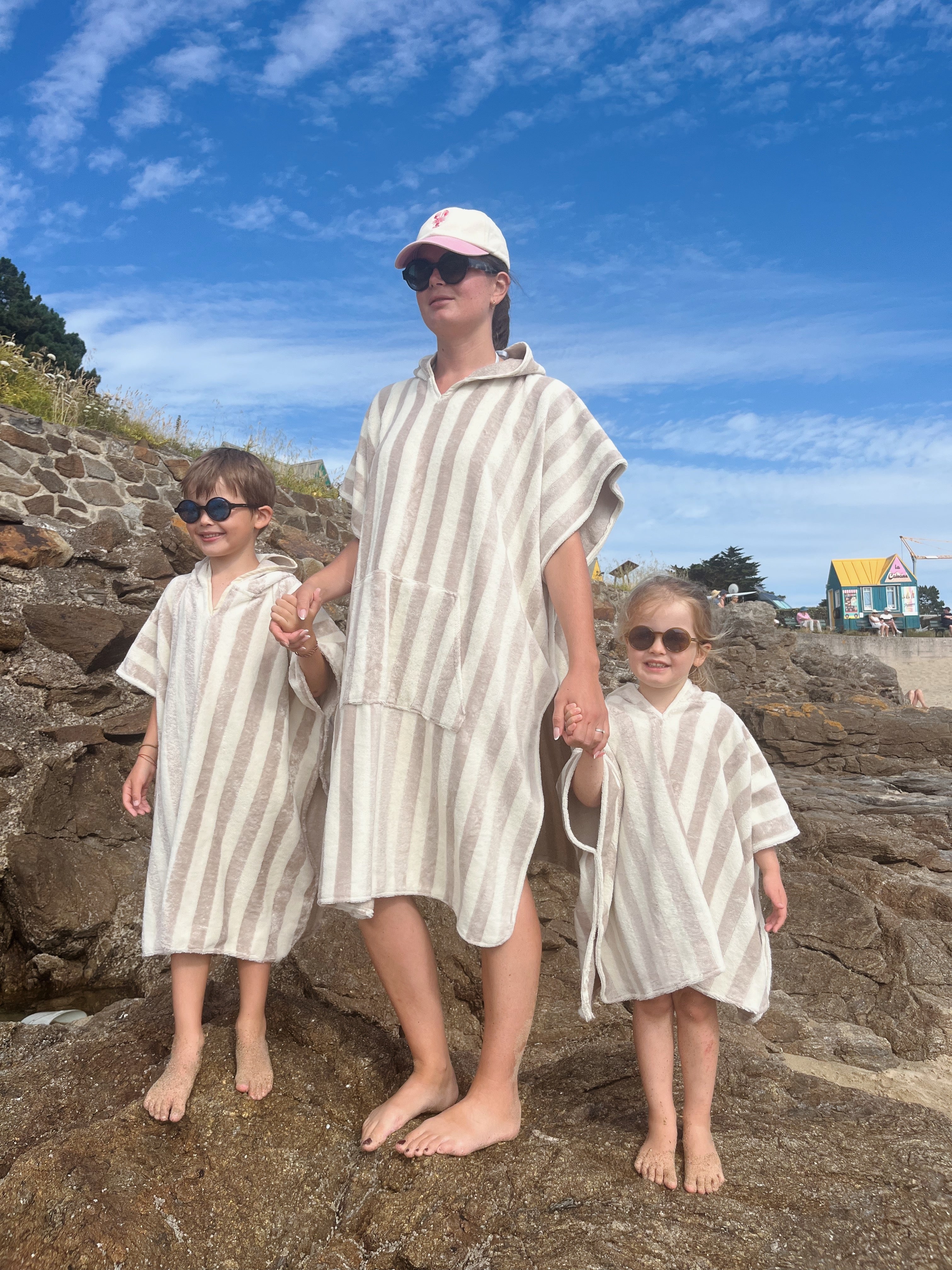 Poncho de bain matchy matchy