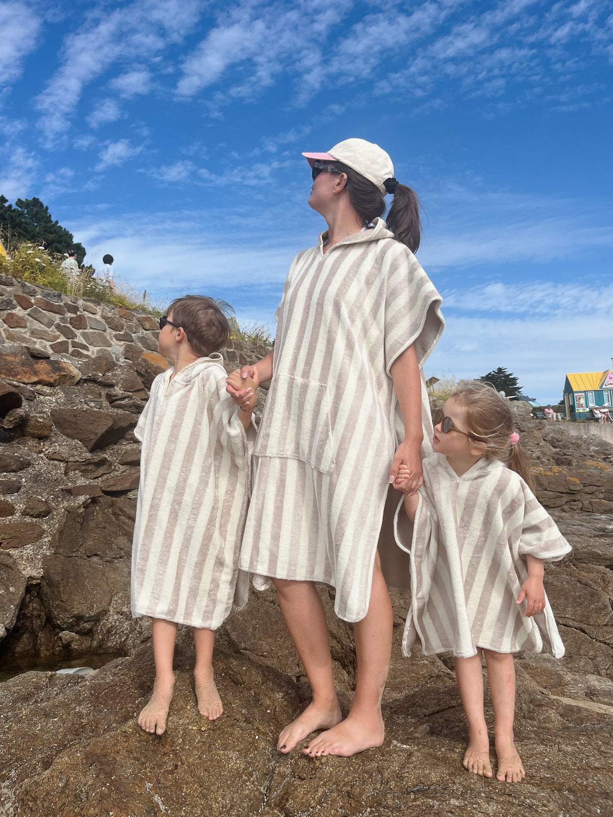 Poncho de bain matchy matchy