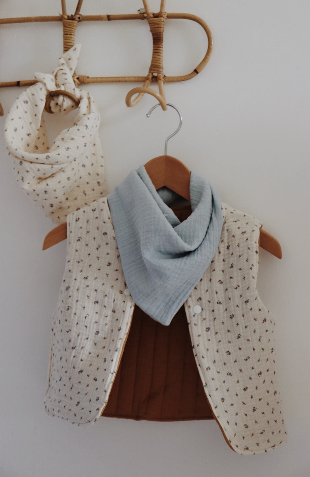 Foulard Bleuet Taille enfant