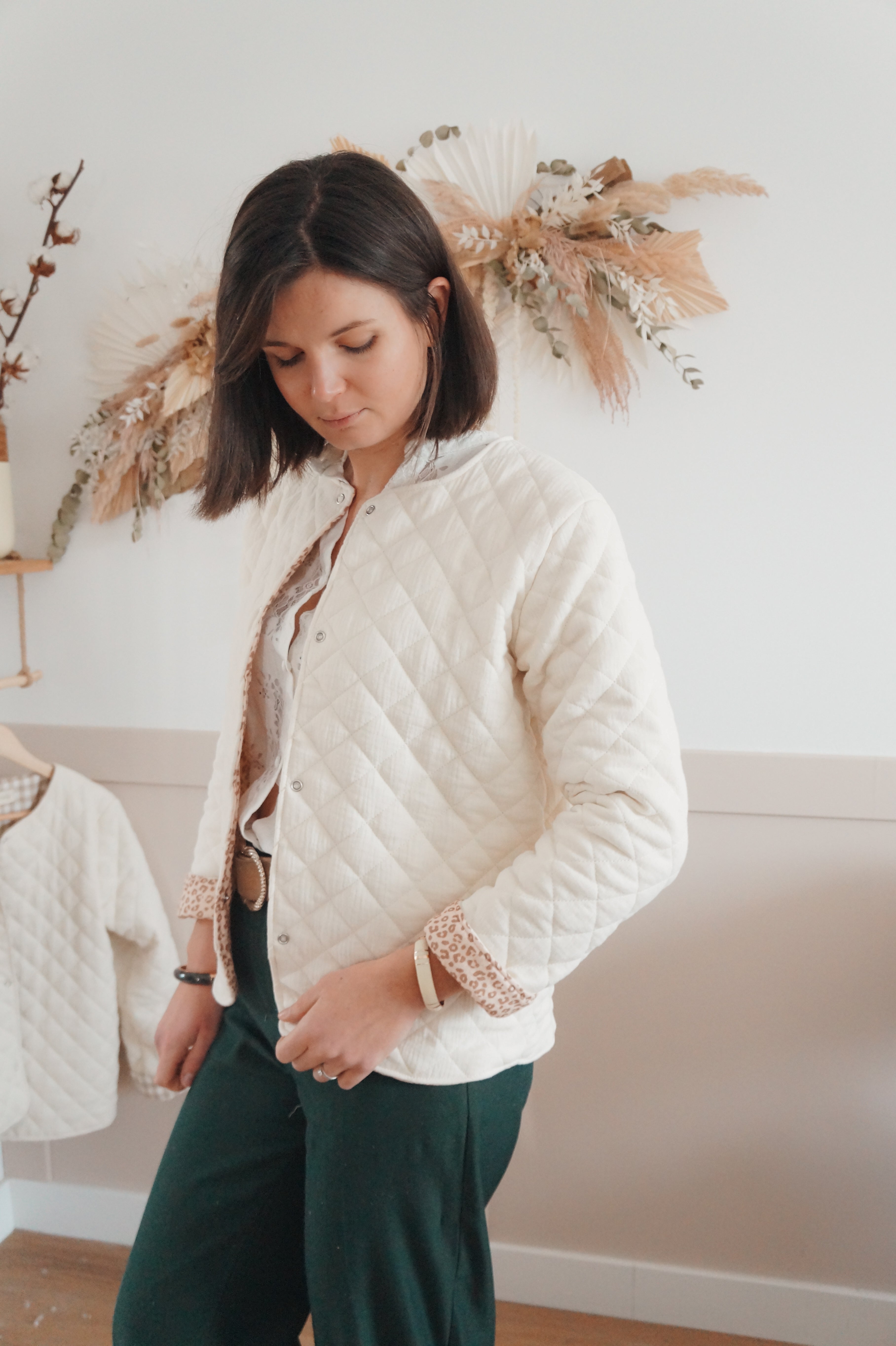 Vestes matelassées avec manches Adulte