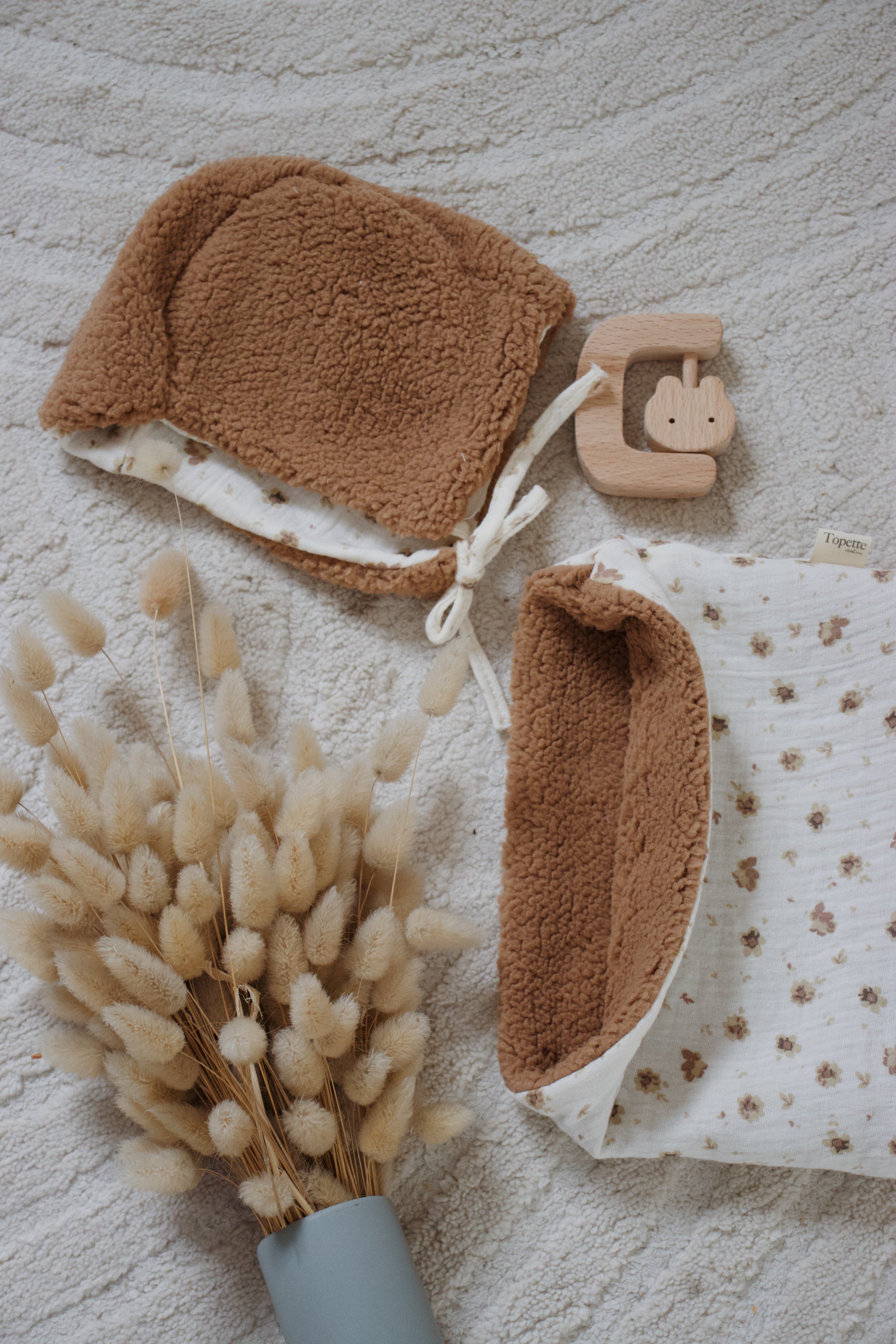 Duo béguin et tour de cou