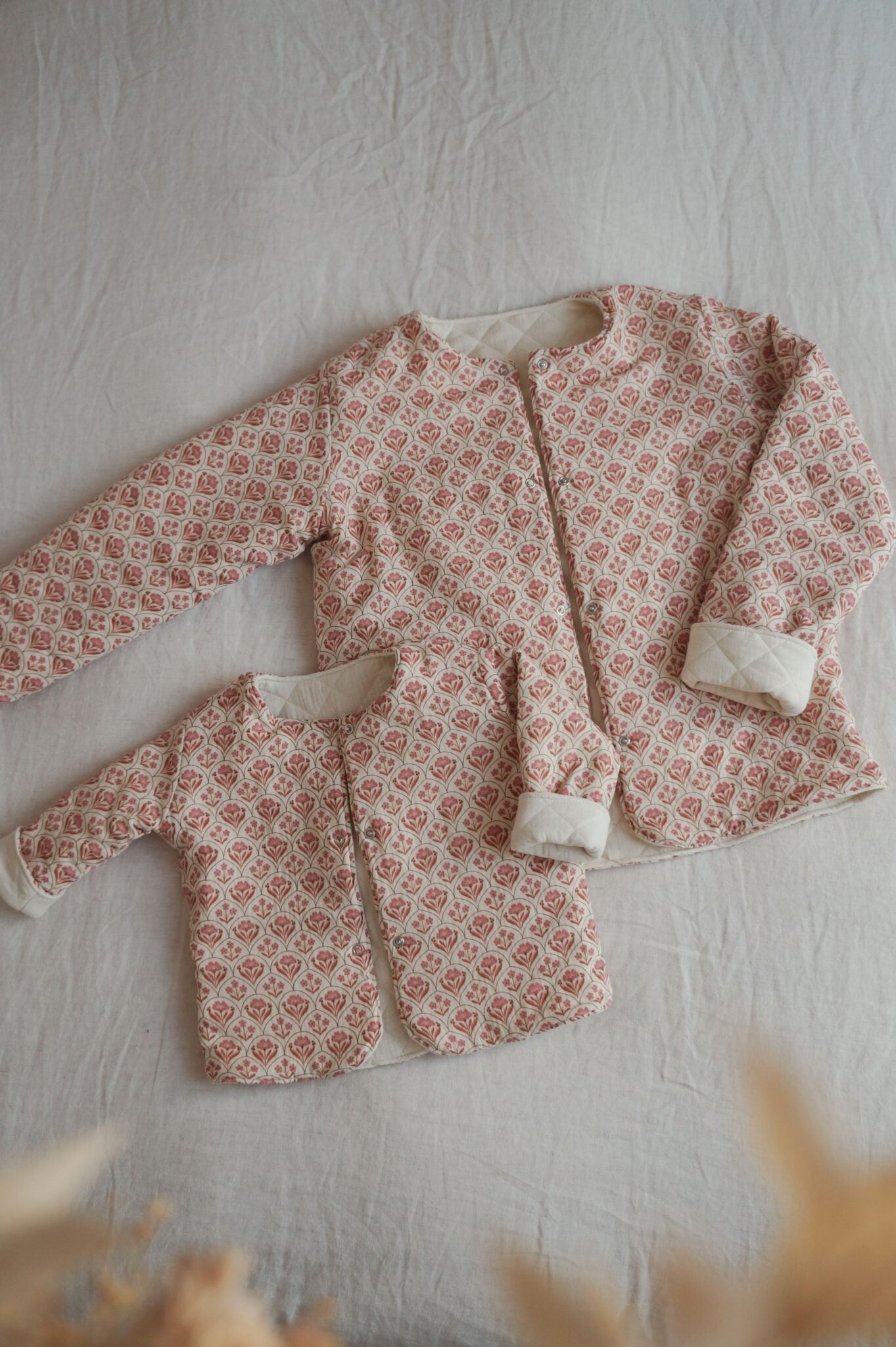 Vestes matelassées avec manches Matchy-Matchy