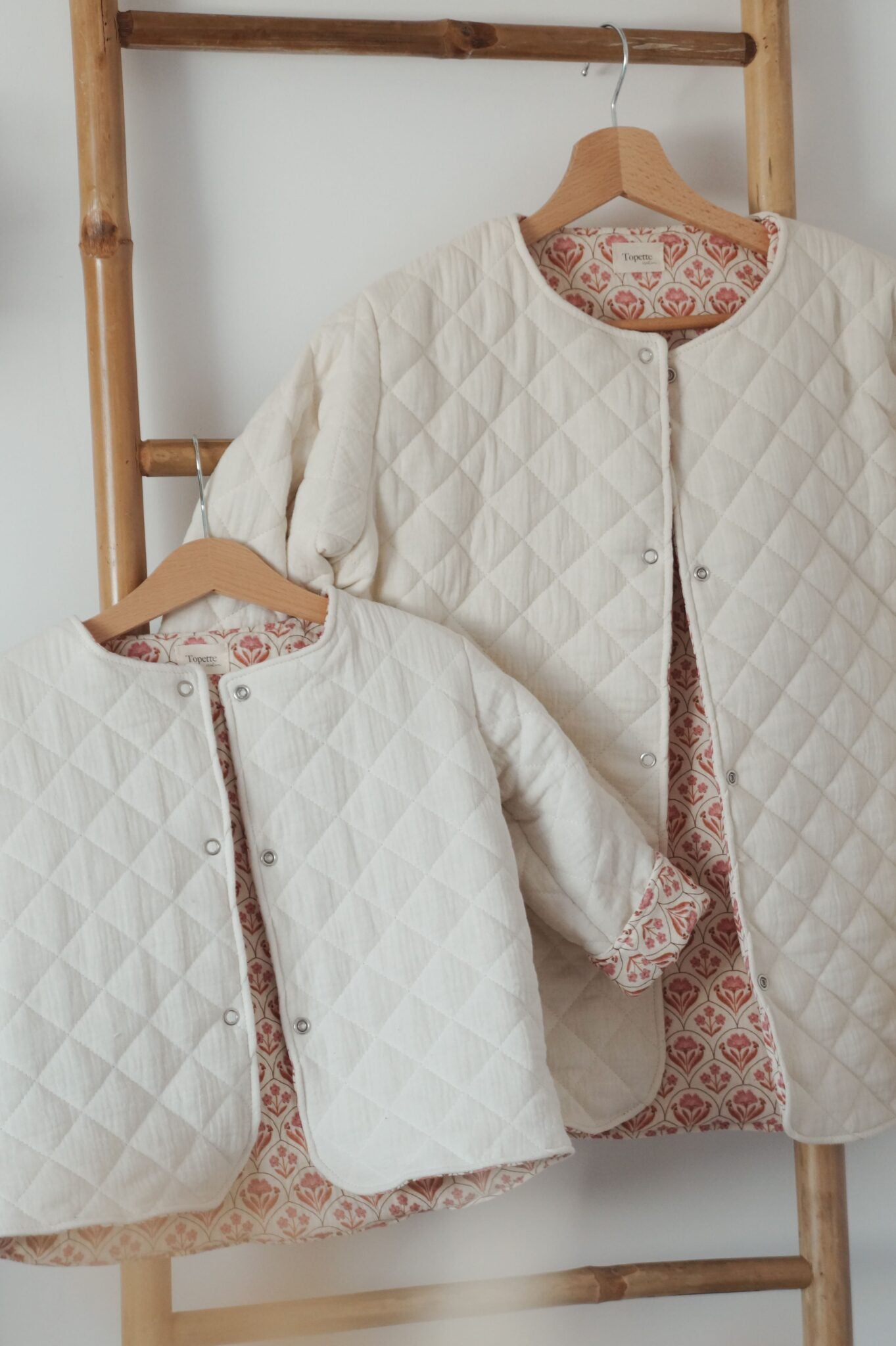 Vestes matelassées avec manches Matchy-Matchy